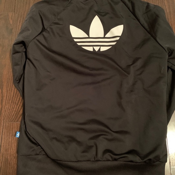 Adidas Three-striped zip up track sweater - Picture 2 of 2